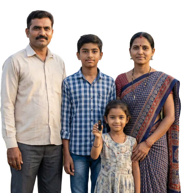 Family enjoying KST